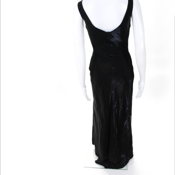 VARIA ZIONI SLEEVELESS COWL NECK A-LINE EVEning - Picture 3 of 6